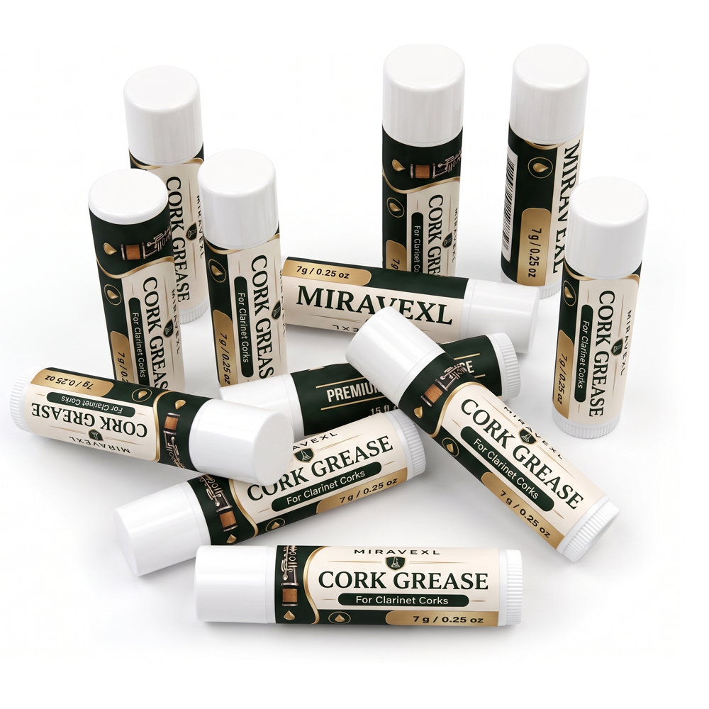 Musical Instrument Bazooka - Cork Grease, Odorless, Smooth, for Woodwind