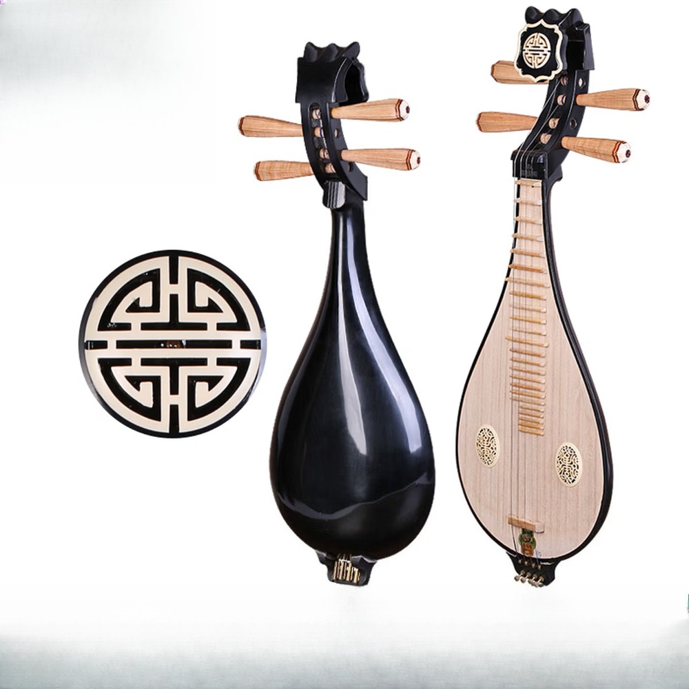 Musical Instruments - 654 Liuqin (Tu Pipa) Catalpa Wood