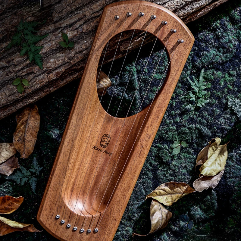 Musical Instrument Harp - Beech Wood Material Lyre Harp 7-note
