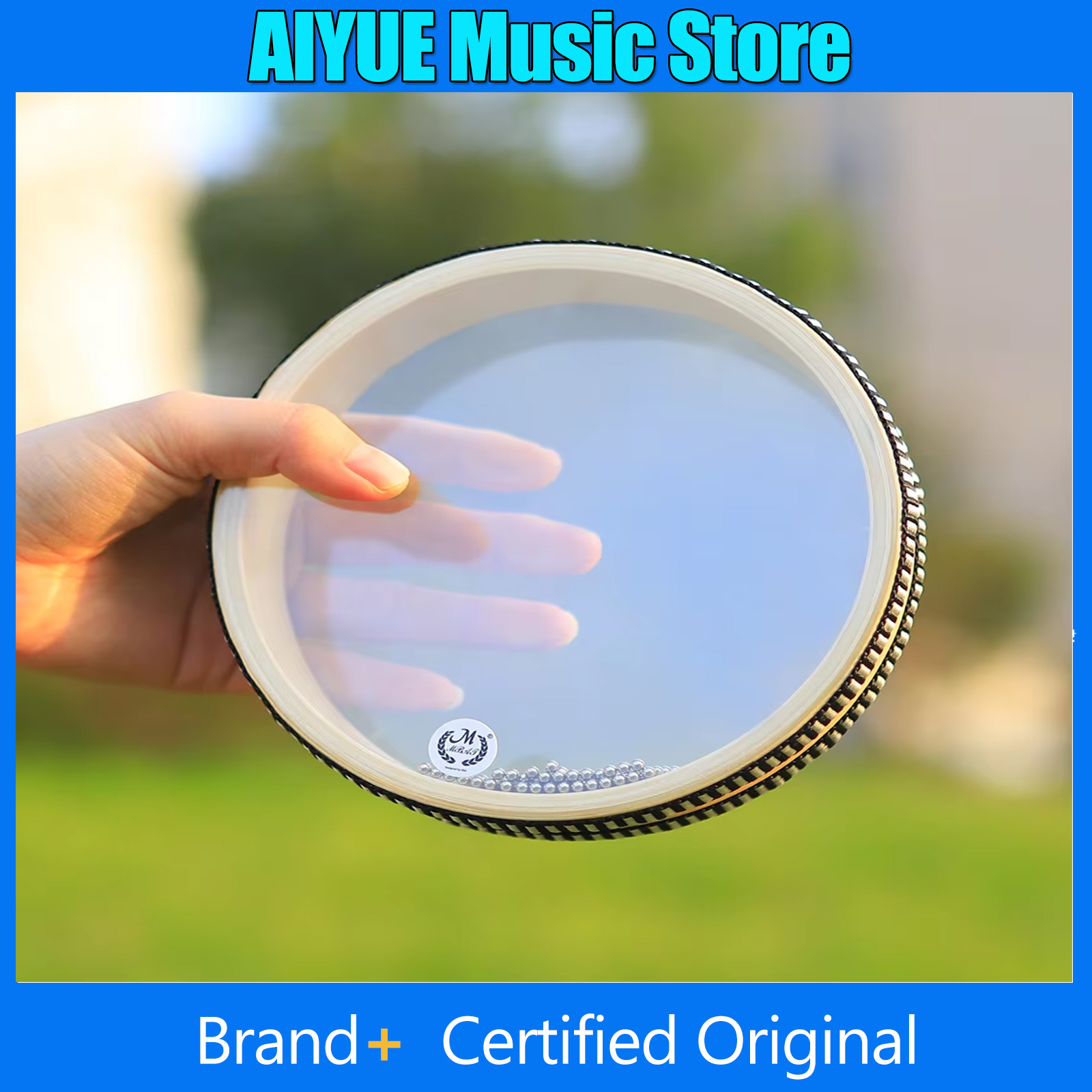 Musical Instrument Maraca - Orff Ocean Wave Bead Hand Drum