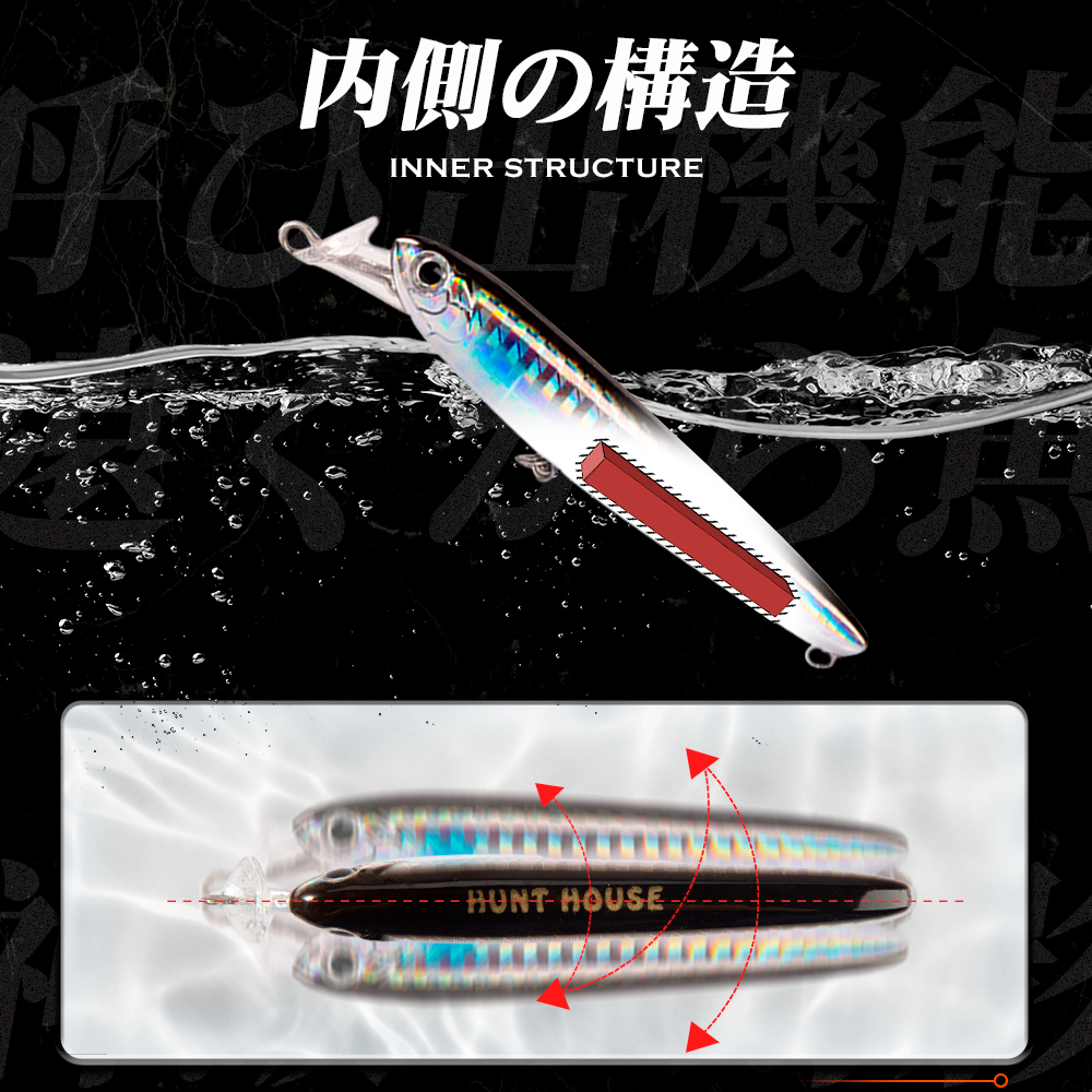 Hunthouse Rocket 75&95mm Fishi - Rain Stick Percussion recensie en prijs