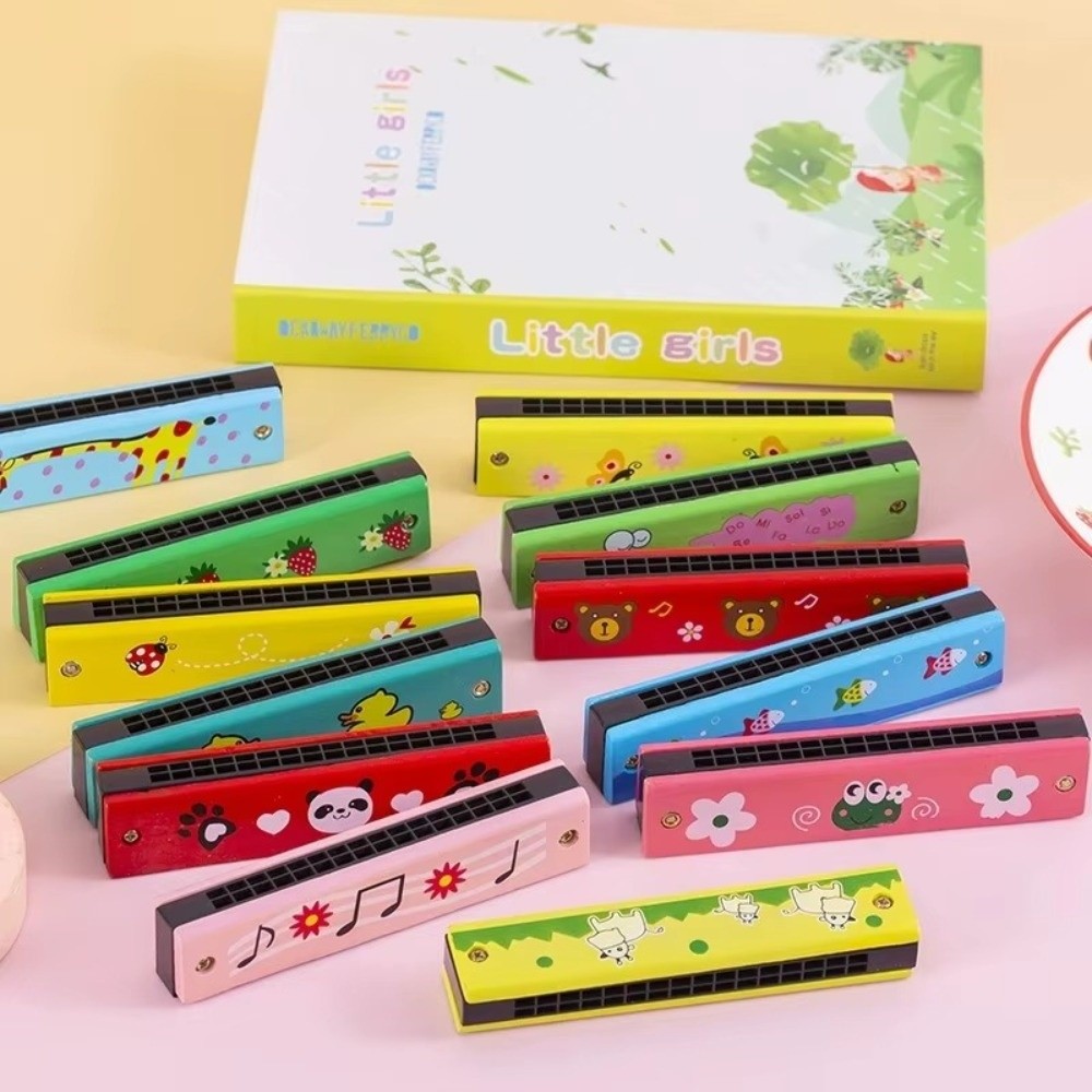 New 16 Holes Wooden Harmonica  - Musical Instrument Melodica recensie en prijs