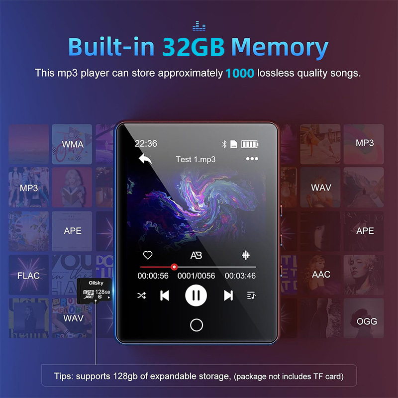32GB 2.8 Inch Touch Screen Blu - Musical Instrument Image recensie en prijs
