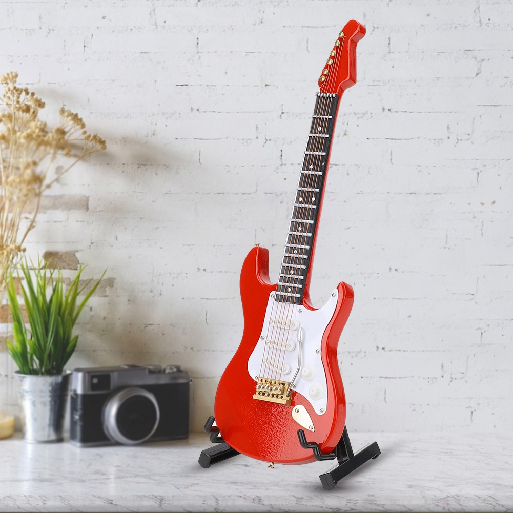 Miniature Red Electric Guitar  - Musical Instruments recensie en prijs