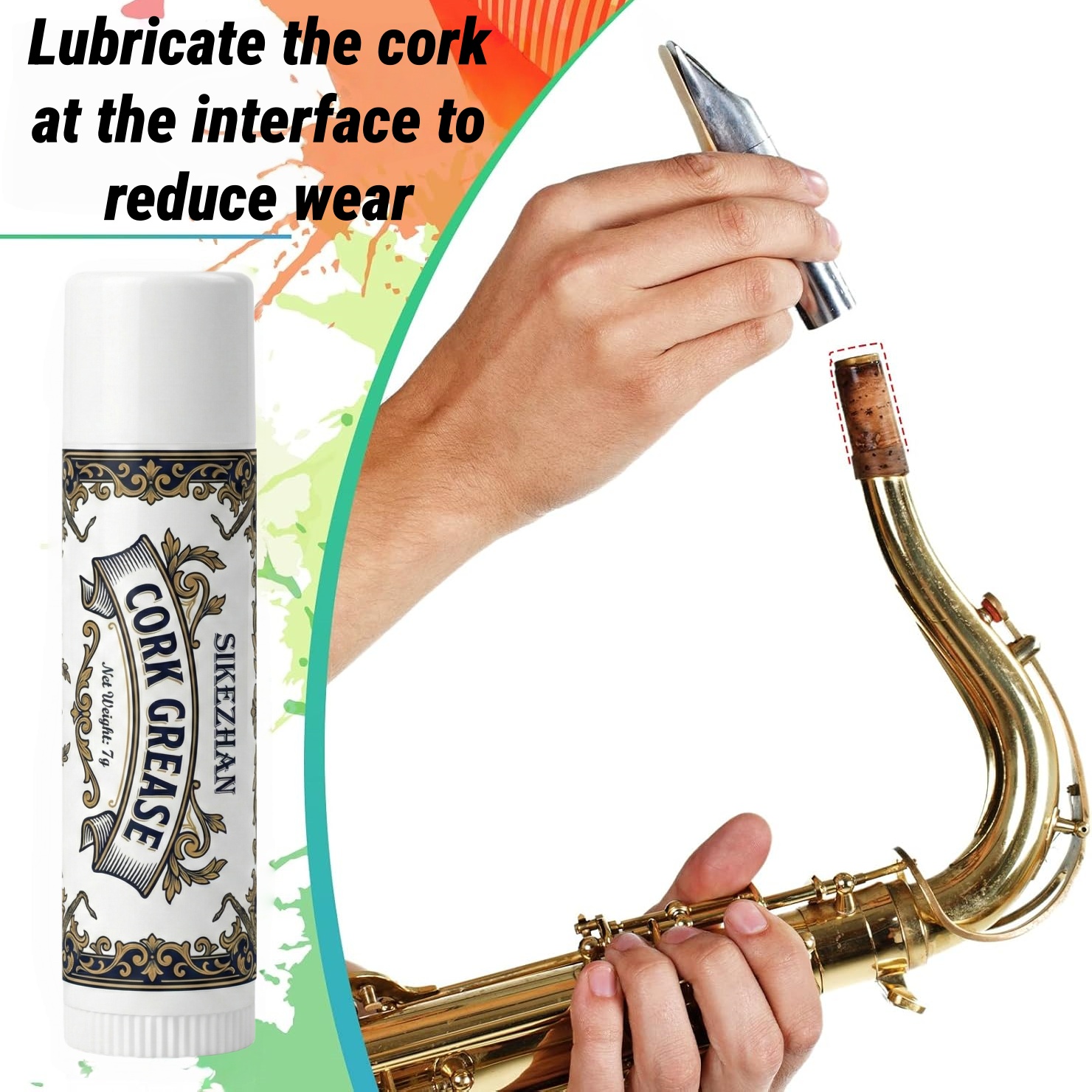 Premium Cork Grease for Clarin - Musical Instrument Bazooka recensie en prijs