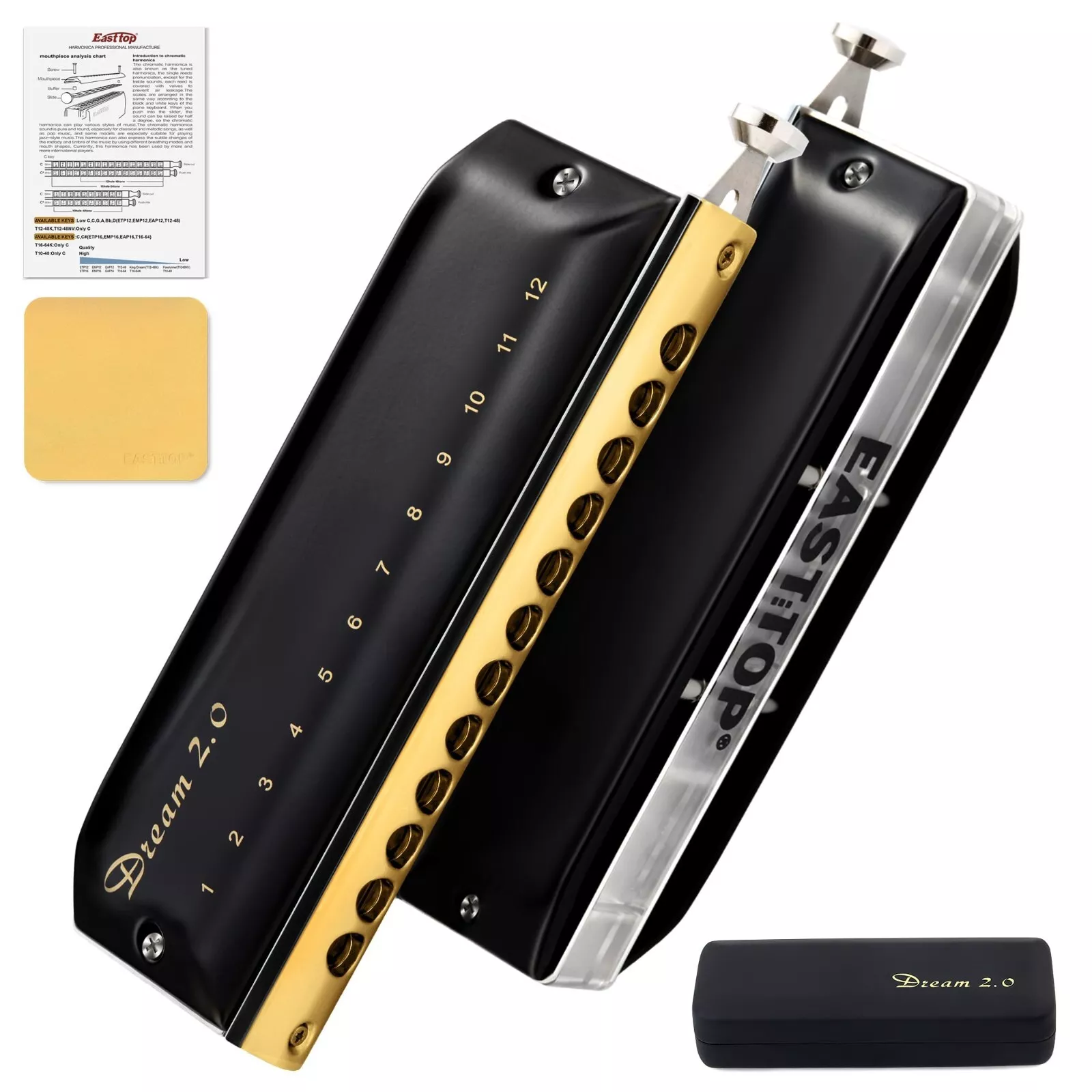 EASTTOP Dreamer 2.0 version 12 - Musical Instrument Harp recensie en prijs
