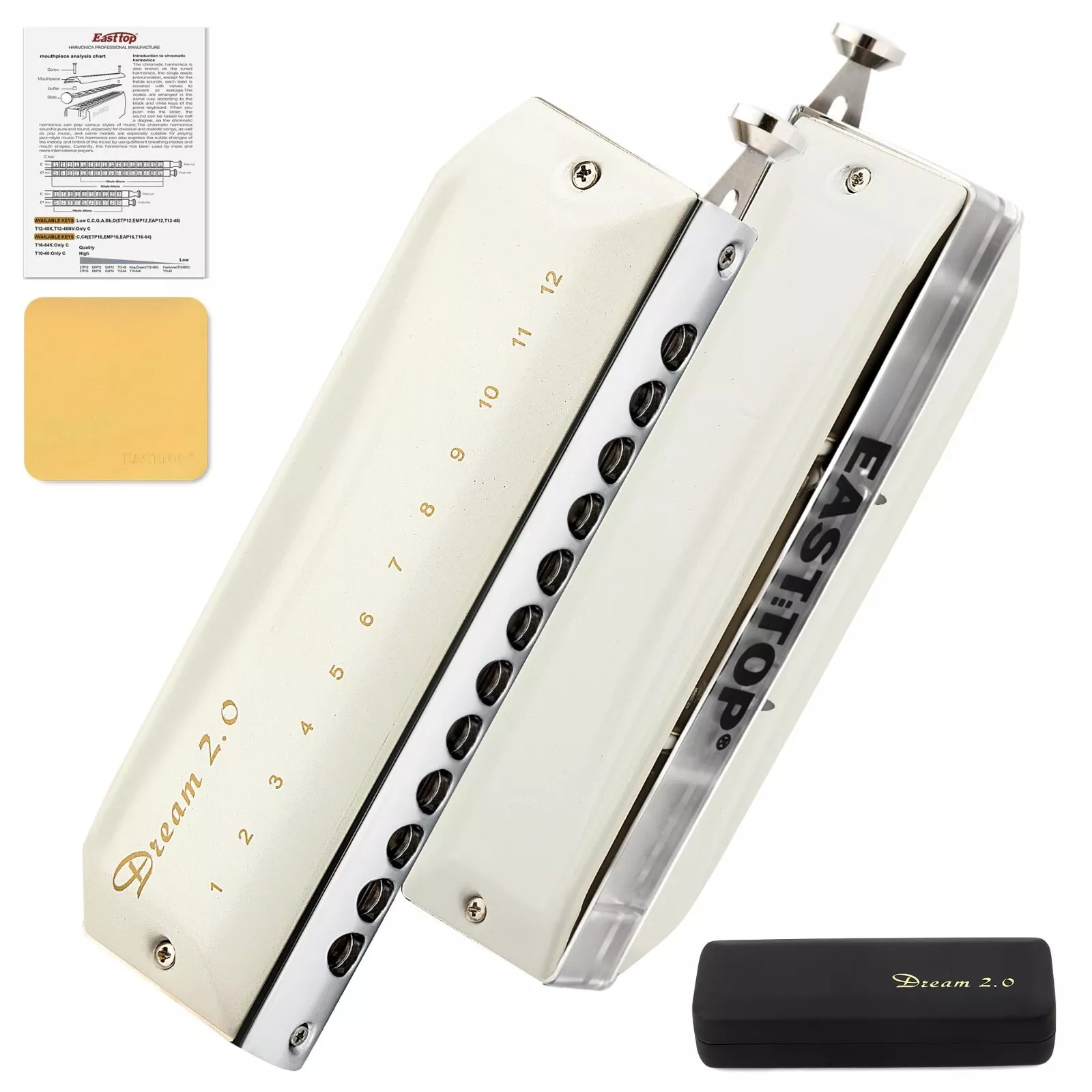 EASTTOP Dreamer 2.0 version 12 - Musical Instrument Harp recensie en prijs