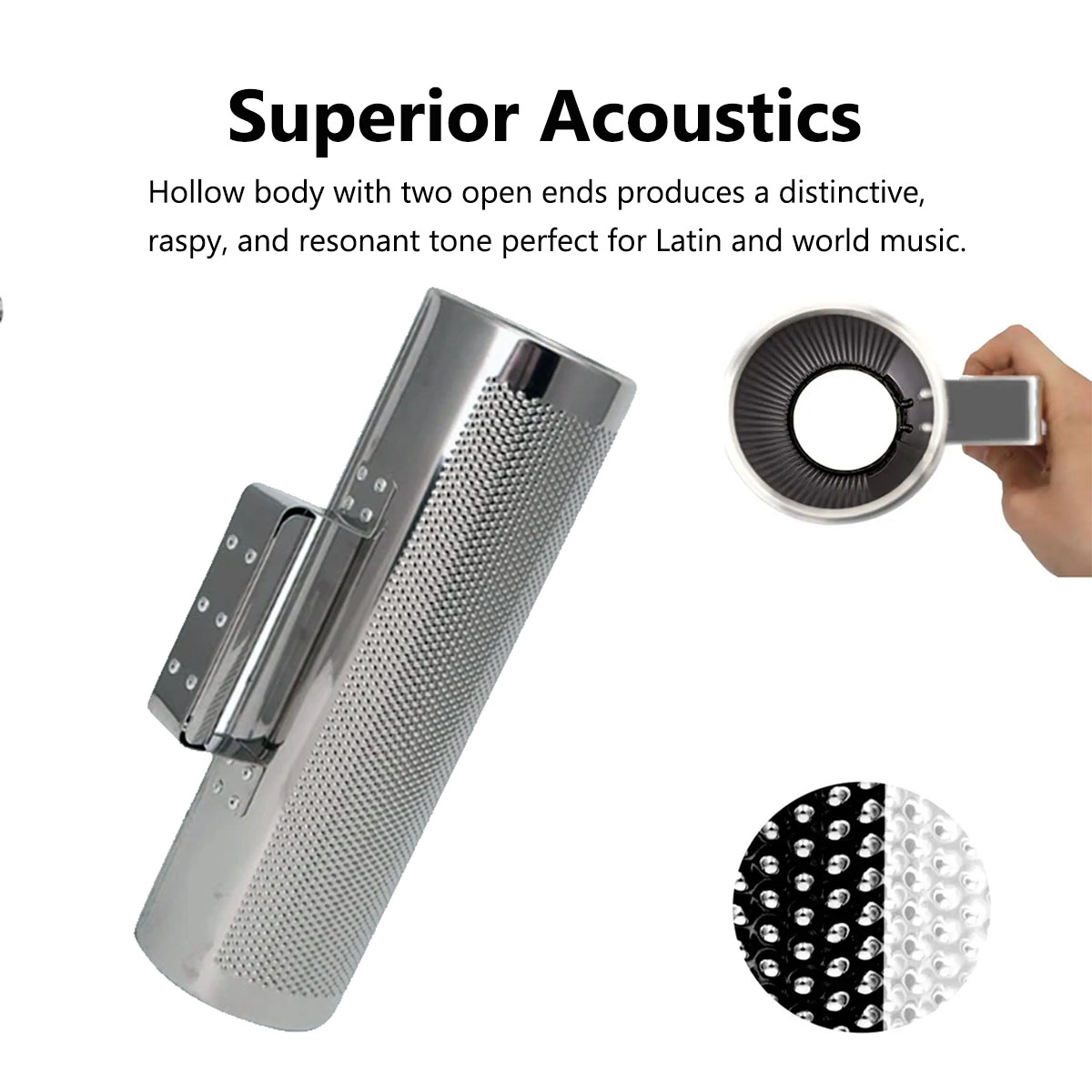 Miwayer Musical Stainless Stee - Guiro Scraper Instrument recensie en prijs