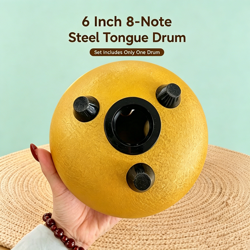 Steel tongue drum,6 Inch 8 Not - Musical Instrument Percussion recensie en prijs