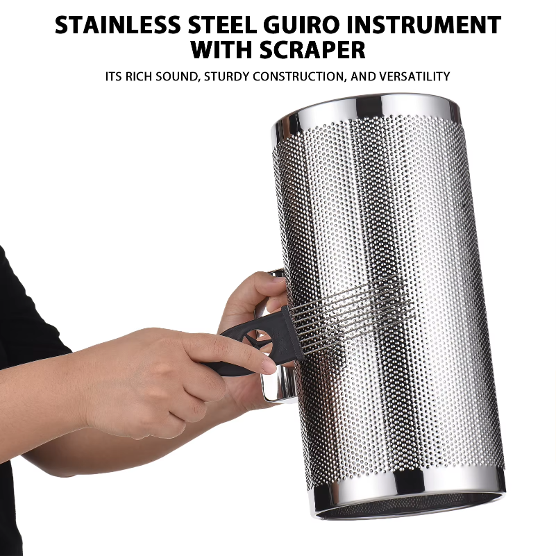 12 inch Stainless Steel Guiro  - Guiro Scraper Instrument recensie en prijs