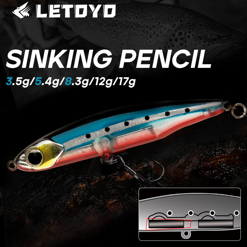 LETOYO Sinking Pencil 17g 12g- - Rain Stick Percussion recensie en prijs