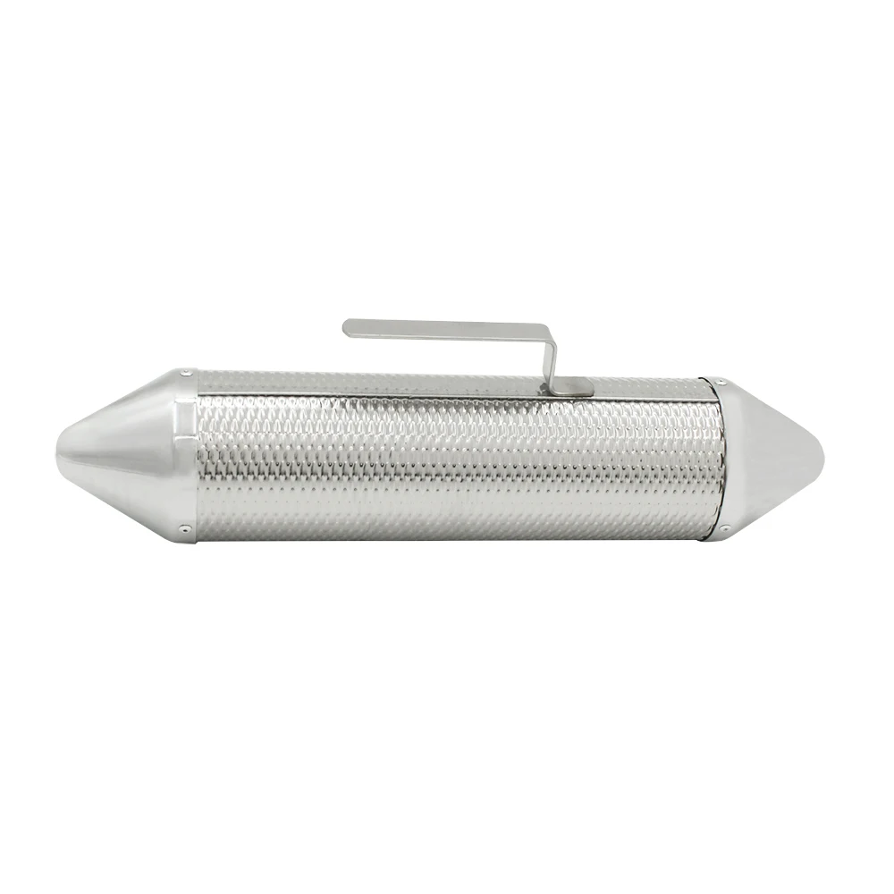 Scraper Barrel Silver Metal Gu - Guiro Scraper Instrument recensie en prijs