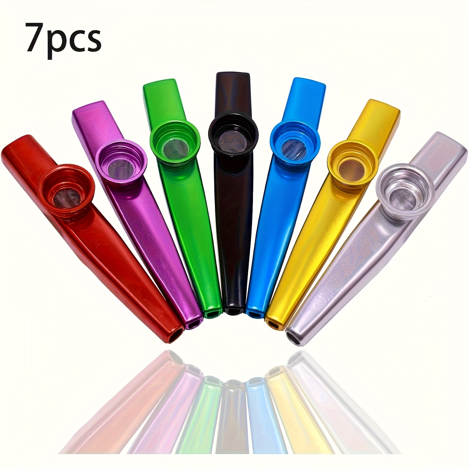 7pcs Metal Kazoos Simple Desig - Musical Instrument Ukulele recensie en prijs