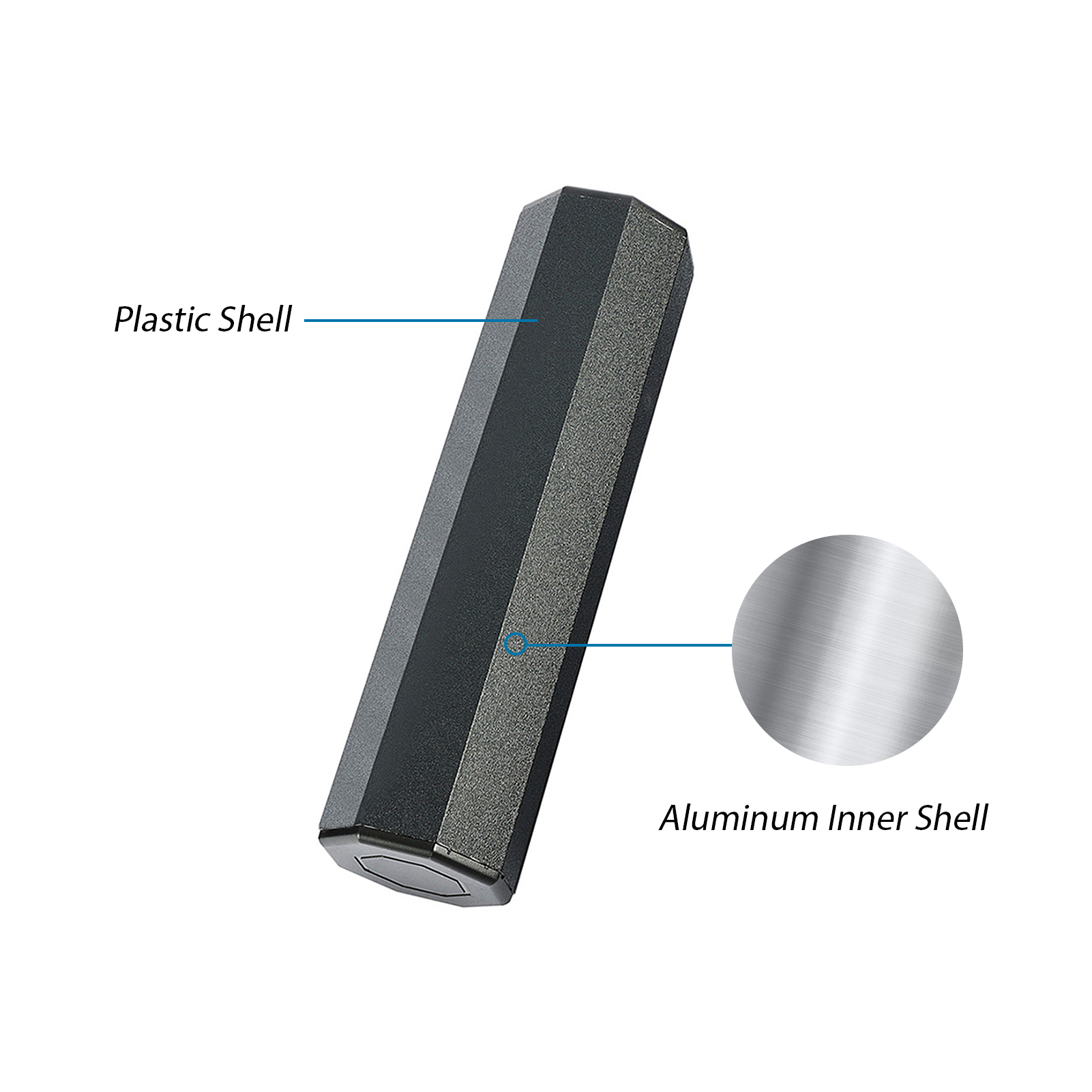 Aluminum Shaker Octagonal Alum - Musical Instrument Maraca recensie en prijs