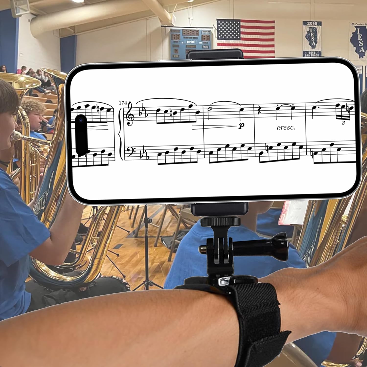 Music Stand for Marching Bands - Musical Instrument Piccolo recensie en prijs