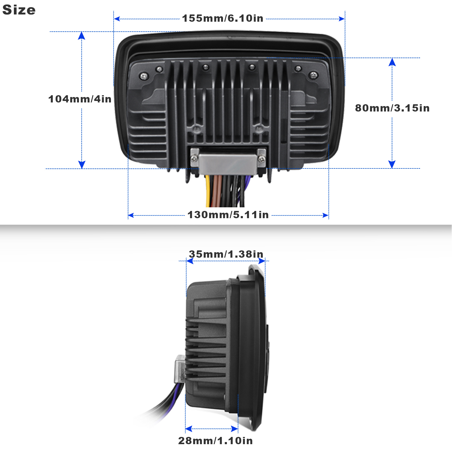 GUZARE Marine Radio Stereo Wat - Musical Instrument Image recensie en prijs