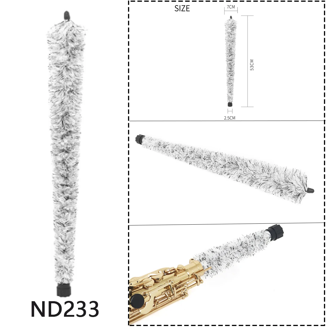 Instrument Ceaning Brush Colou - Musical Instrument Piccolo recensie en prijs