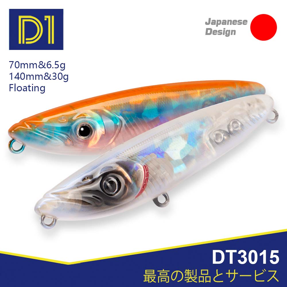 D1 Fishing Topwater Bait Surfa - Rain Stick Percussion recensie en prijs
