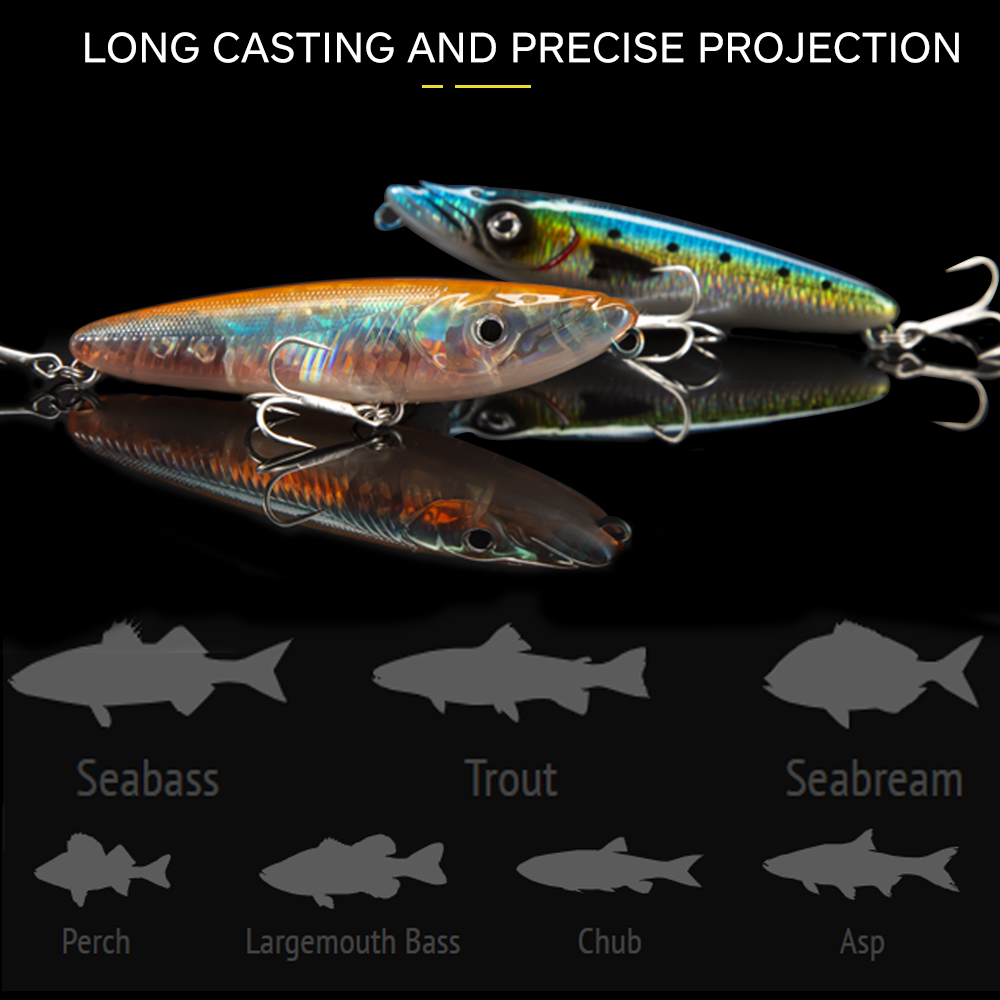 D1 Fishing Topwater Bait Surfa - Rain Stick Percussion recensie en prijs