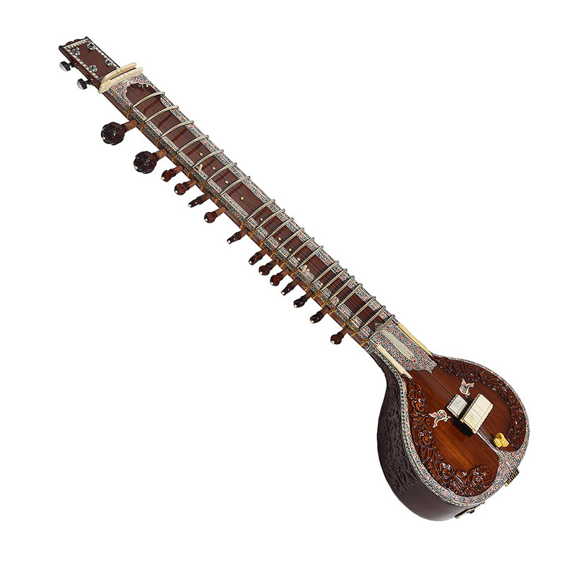 Indian sitar classical hand-ca - Musical Instrument Sitar recensie en prijs