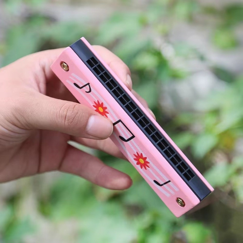 New 16 Holes Wooden Harmonica  - Musical Instrument Melodica recensie en prijs