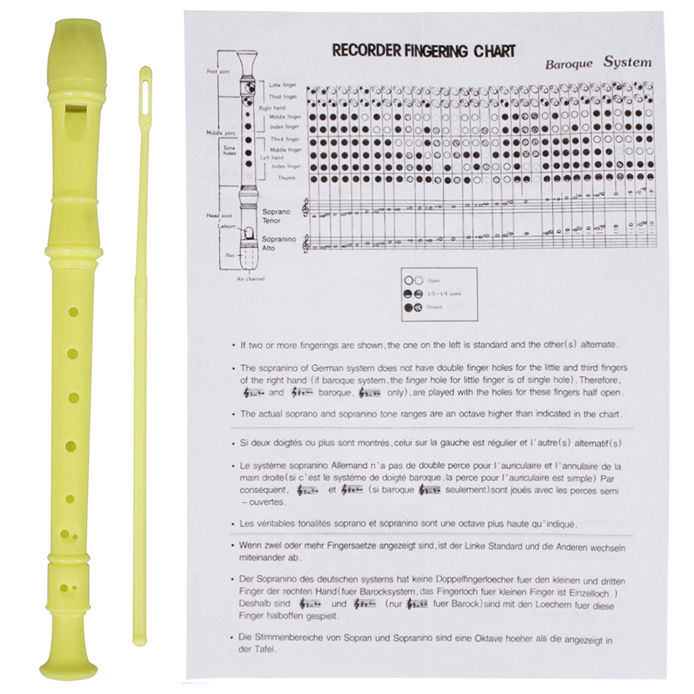 IRIN 8 Hole Flute Clarinet ABS - Musical Instrument Harp recensie en prijs