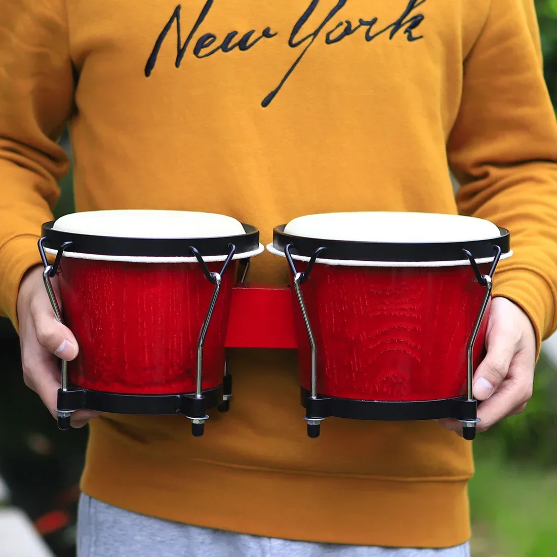 IRIN African Bongo Drums Woode - Musical Instrument Percussion recensie en prijs