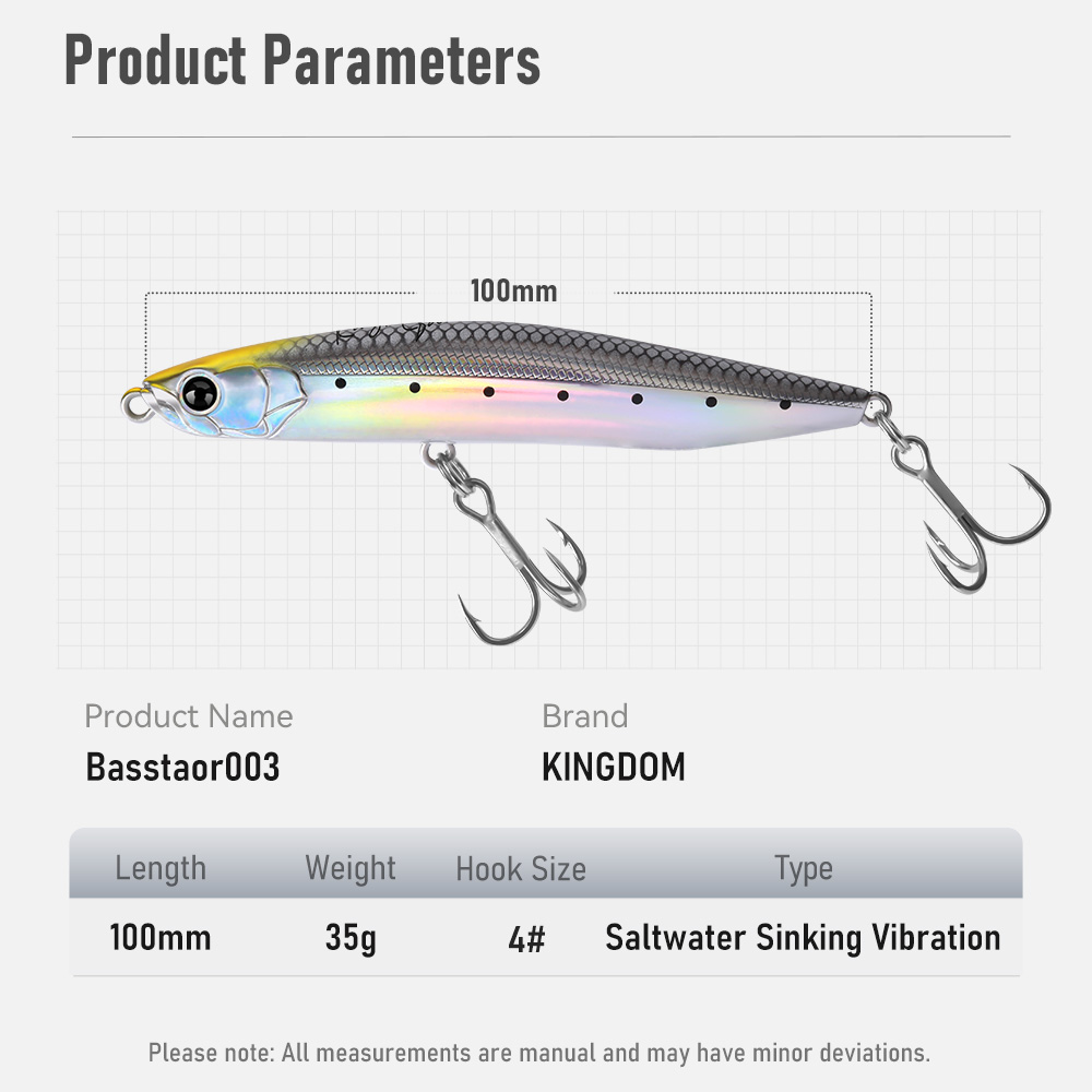Kingdom Pencil Fishing Lure 10 - Rain Stick Percussion recensie en prijs