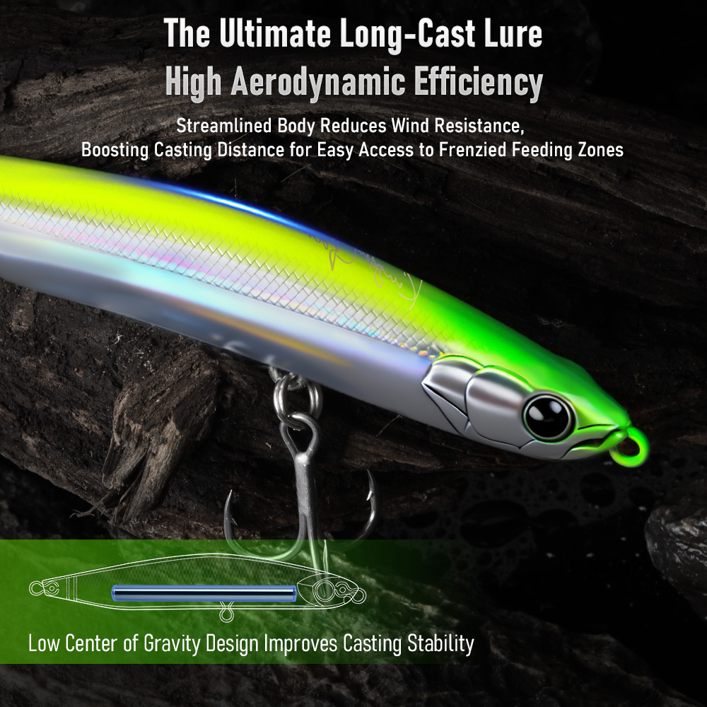 Kingdom Pencil Fishing Lure 10 - Rain Stick Percussion recensie en prijs