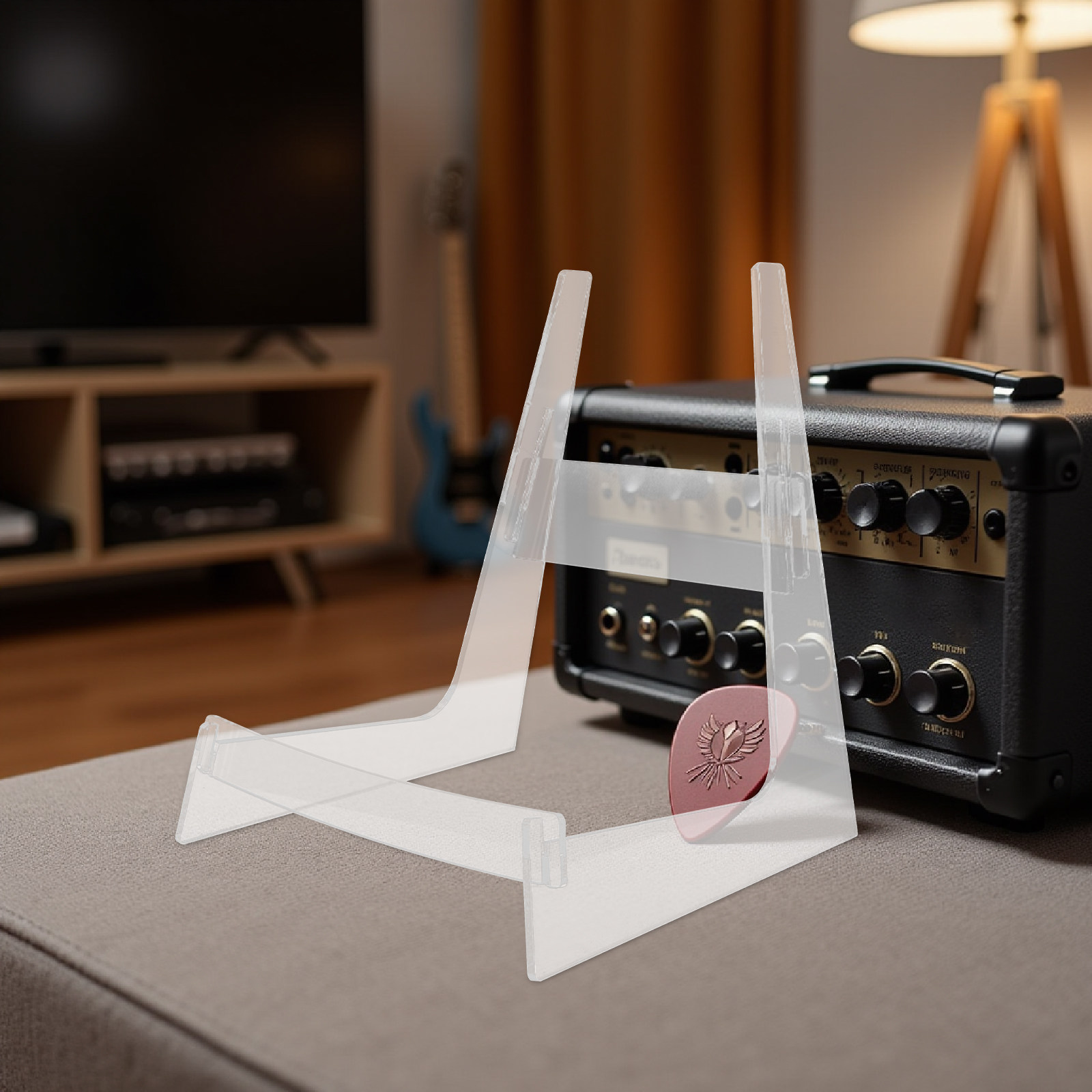Clear Floor Guitar Stand for E - Musical Instrument Ukulele recensie en prijs