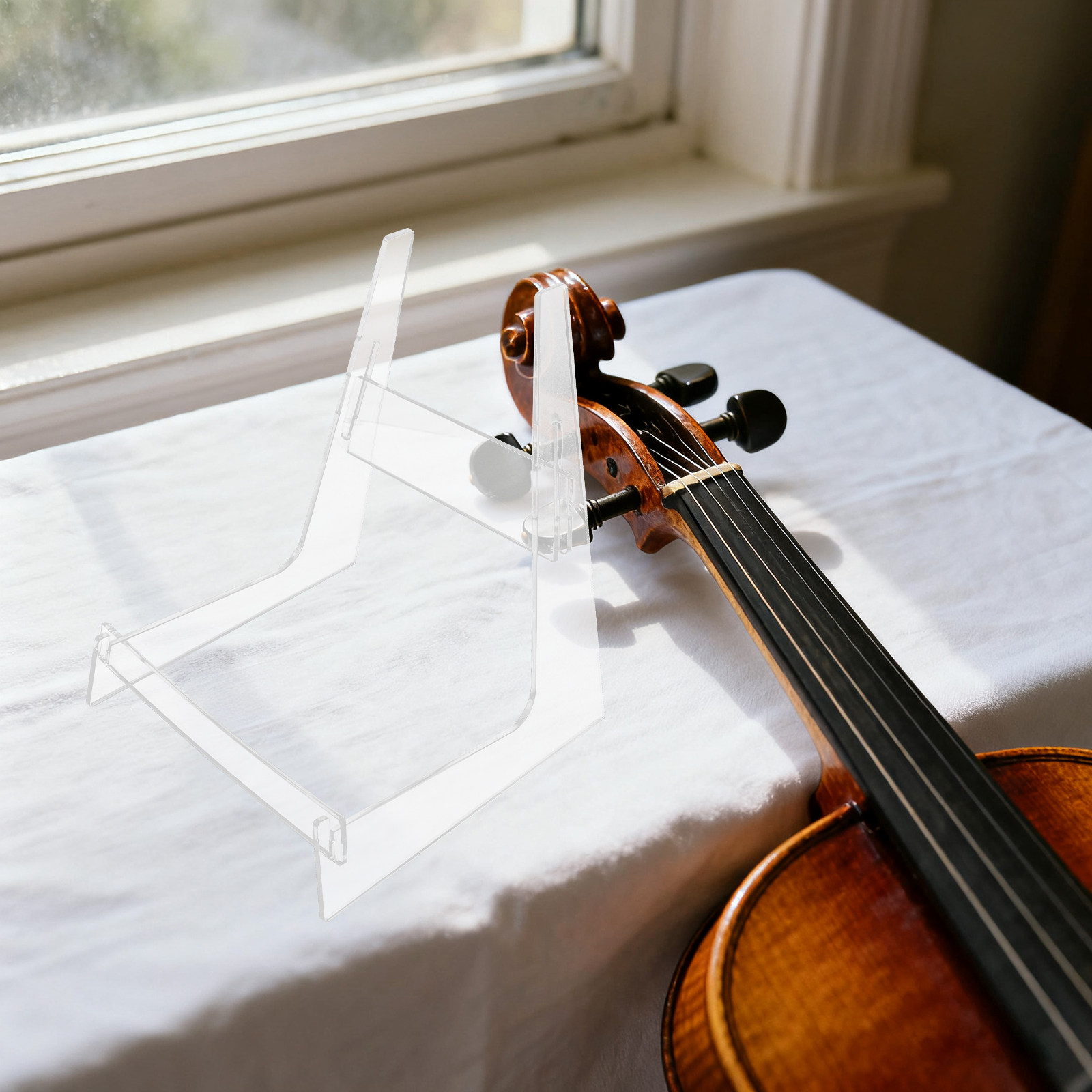 Clear Floor Guitar Stand for E - Musical Instrument Ukulele recensie en prijs