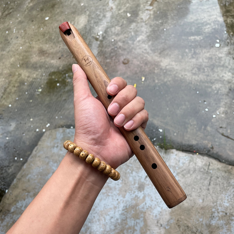 6 Holes Short Flute G Key Wood - Wooden Flute Native recensie en prijs