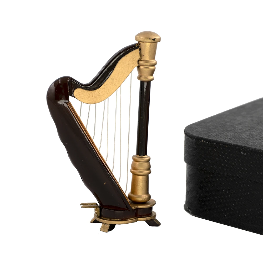 Miniature Wooden Harp Model Mi - Musical Instrument Harp recensie en prijs