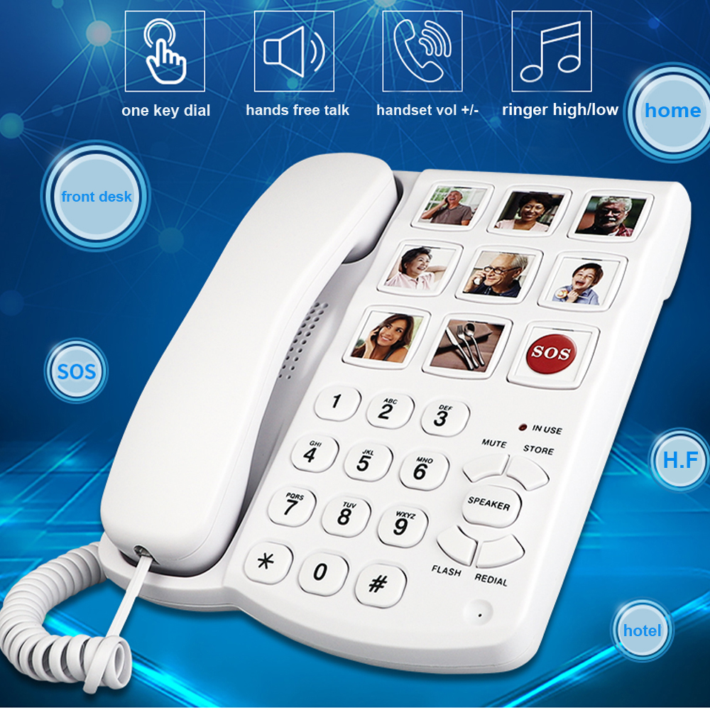 Big Button Phone, Corded Telep - Musical Instrument Image recensie en prijs