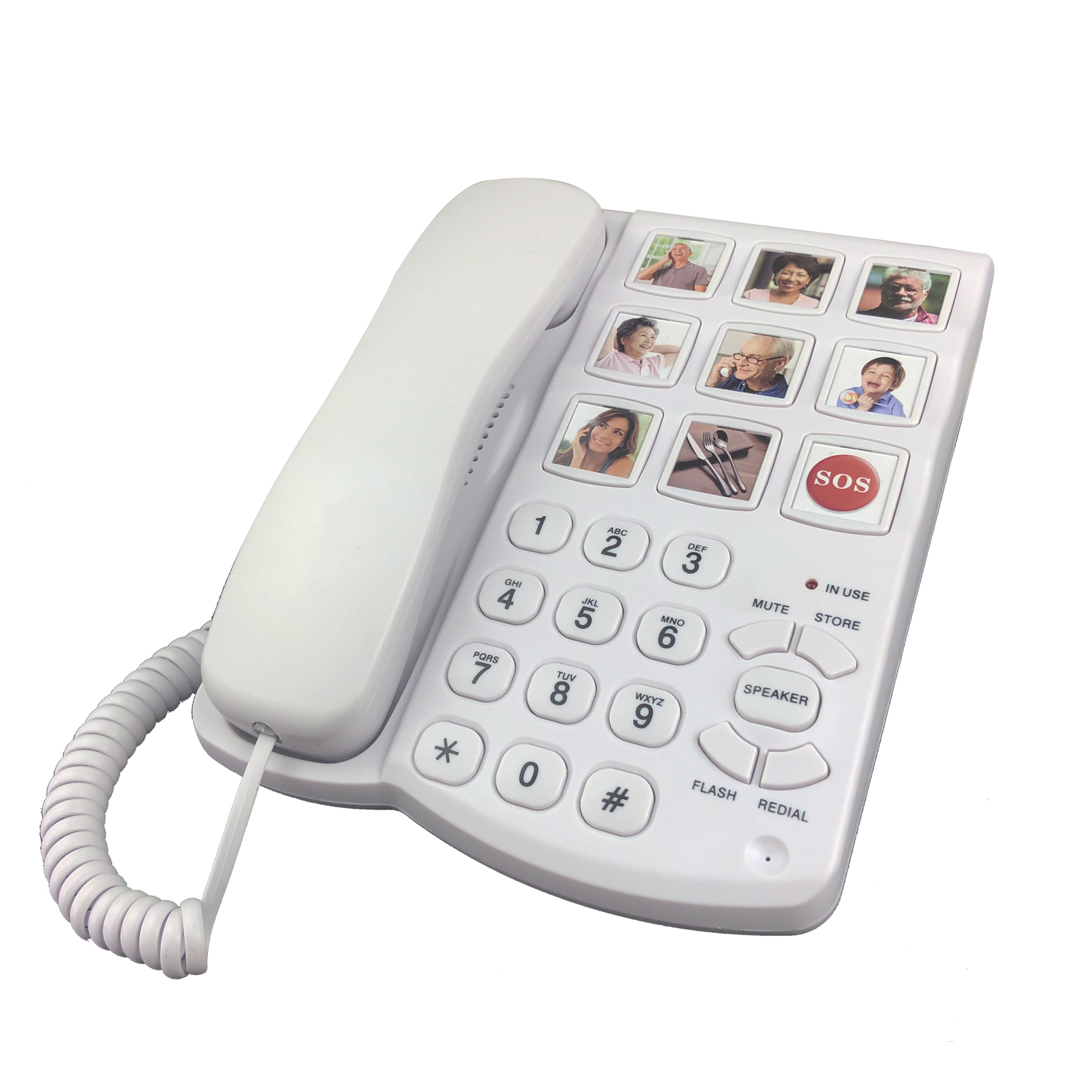 Big Button Phone, Corded Telep - Musical Instrument Image recensie en prijs