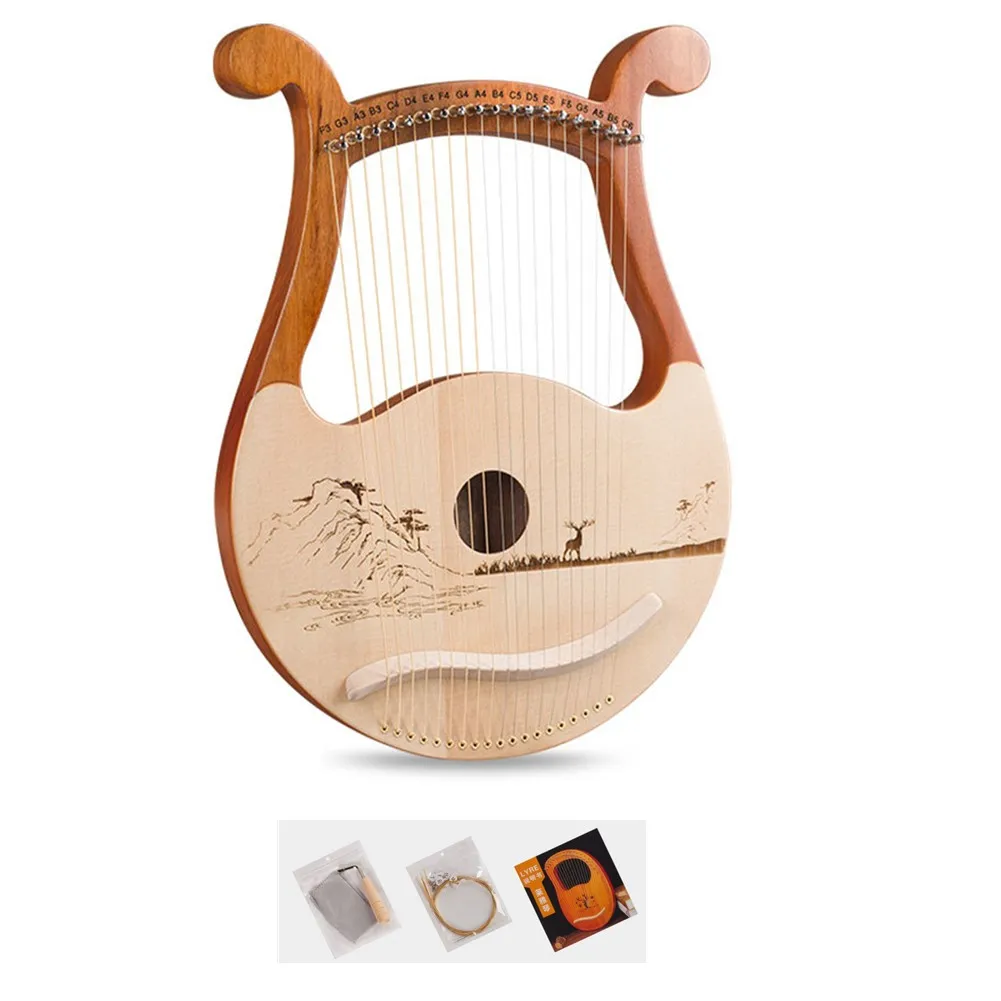 High Quality 19 String Lyre Ha - Musical Instrument Harp recensie en prijs
