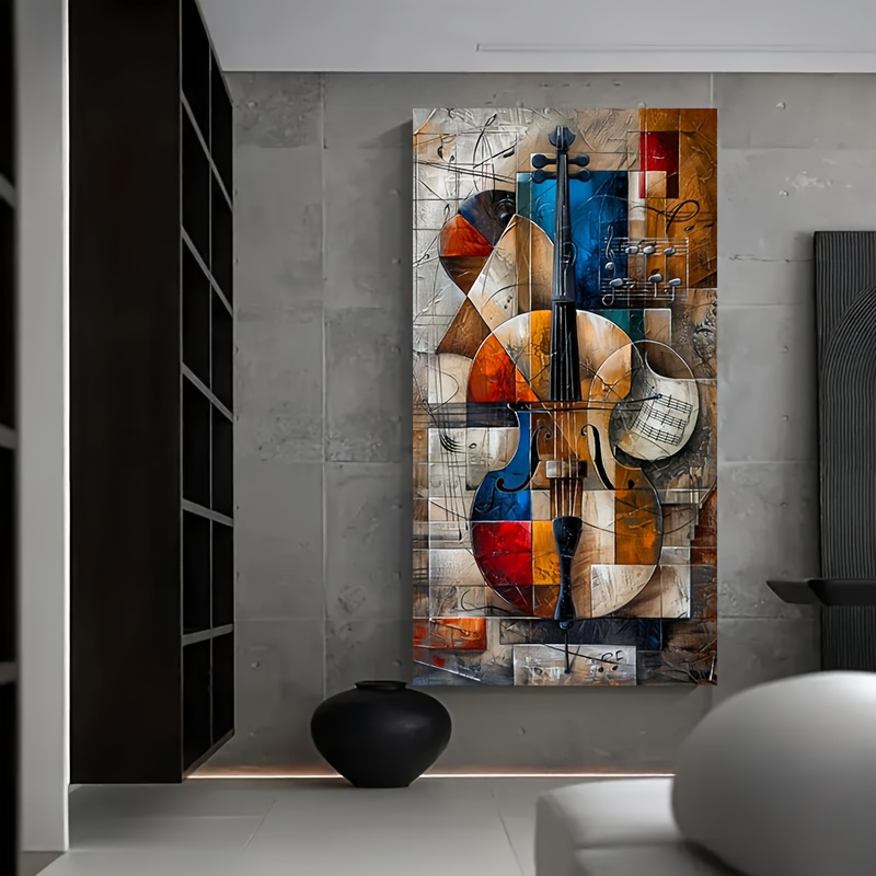 Modern Abstract Cello Poster P - Musical Instrument Image recensie en prijs