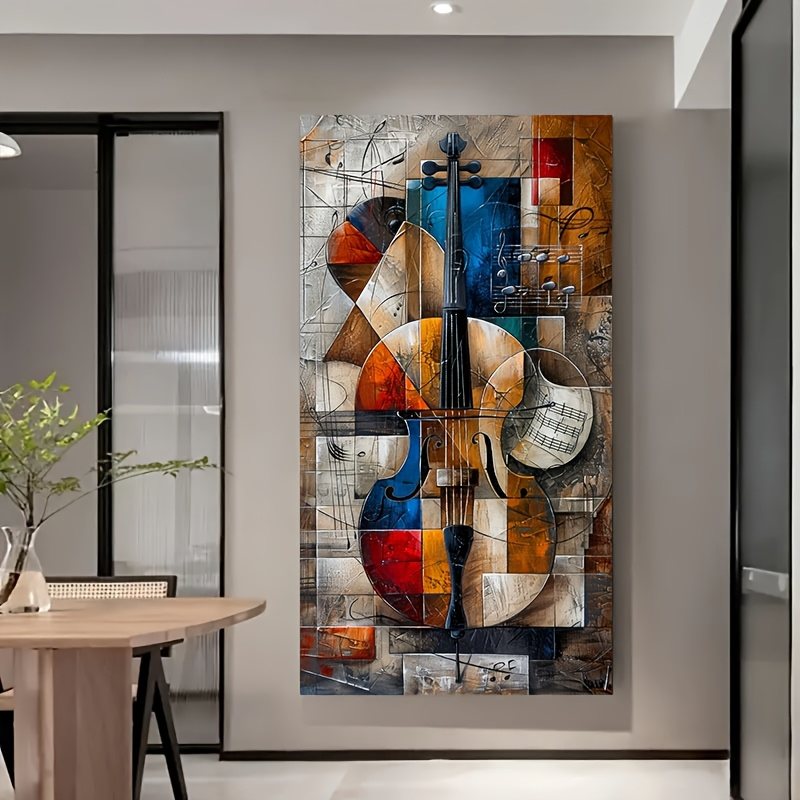 Modern Abstract Cello Poster P - Musical Instrument Image recensie en prijs